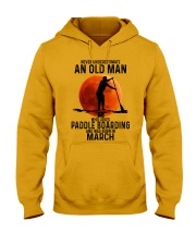 03 paddle boarding Hooded Sweatshirt tile