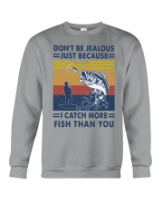 DON'T BE JEALOUS FISHING Crewneck Sweatshirt tile