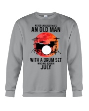 drum set never 07 Crewneck Sweatshirt tile