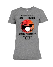 drum set never 07 Premium Fit Ladies Tee tile
