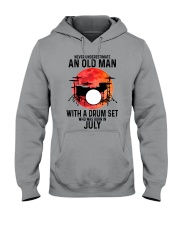 drum set never 07 Hooded Sweatshirt tile