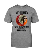 02 native blood old man Premium Fit Mens Tee tile