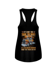 trucker 4 Ladies Flowy Tank tile
