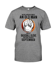 09 baseball old man Premium Fit Mens Tee tile
