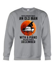 12 piano never old man Crewneck Sweatshirt tile