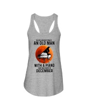 12 piano never old man Ladies Flowy Tank tile