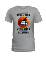 12 piano never old man Ladies T-Shirt tile