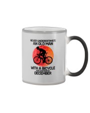 cycling never 12 Color Changing Mug tile