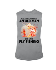never Fly fishing Sleeveless Tee tile