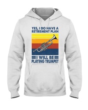 Trumpet Plan Hooded Sweatshirt tile