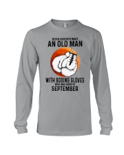 09 boxing old man Long Sleeve Tee tile
