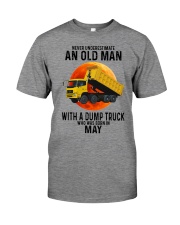 05 dump truck old man color Premium Fit Mens Tee tile