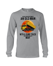 05 dump truck old man color Long Sleeve Tee tile