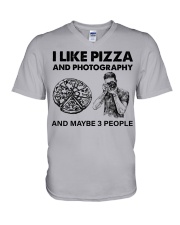 likepizza-Photography V-Neck T-Shirt tile