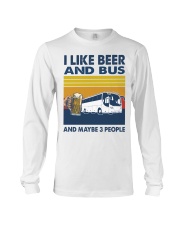 Bus I Like Beer Long Sleeve Tee tile