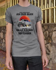 never drag racing-9 Classic T-Shirt apparel-classic-tshirt-lifestyle-21