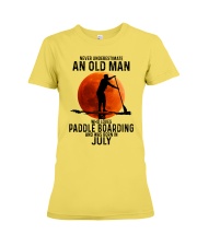 07 paddle boarding Premium Fit Ladies Tee tile