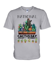 Cactus National V-Neck T-Shirt tile