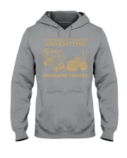 I LIKE mobility Scooter knitting Hooded Sweatshirt tile
