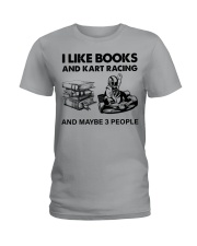 likebook-kart racing Ladies T-Shirt tile