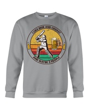 i like beer cricket Crewneck Sweatshirt tile