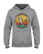 i like beer cricket Hooded Sweatshirt tile