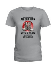 12 DD-214 old man Ladies T-Shirt tile