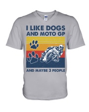 like-dogs-MotoGP V-Neck T-Shirt tile