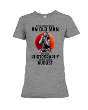 8 photography old man Premium Fit Ladies Tee tile