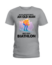 never biathlon Ladies T-Shirt tile