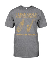 I LIKE golf saxophone Classic T-Shirt tile