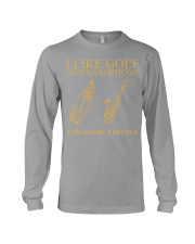 I LIKE golf saxophone Long Sleeve Tee tile