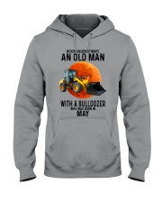 05 bulldozer old man color Hooded Sweatshirt tile