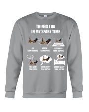 things ido team roping Crewneck Sweatshirt tile