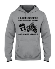 like-coffee-Superbike-racing Hooded Sweatshirt tile