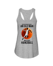 Handball old man le Ladies Flowy Tank tile