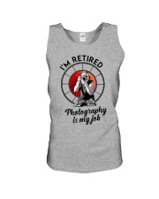 Photography job Unisex Tank tile