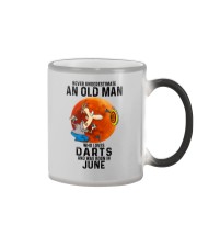 06 darts olm never Color Changing Mug tile