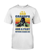 pilot nothing scares Classic T-Shirt front