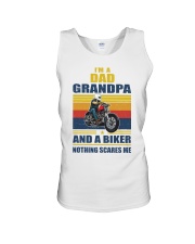 Biker Grandpa Unisex Tank tile
