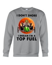 i dont snore drag racing Crewneck Sweatshirt tile