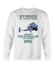 04 drag racing funny Crewneck Sweatshirt tile