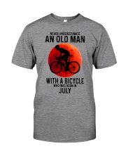 07 cycling old man never Premium Fit Mens Tee tile