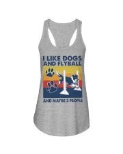 i like flyball Ladies Flowy Tank tile