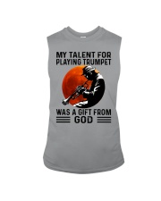 trumpet talent old man Sleeveless Tee tile