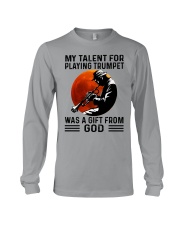 trumpet talent old man Long Sleeve Tee tile