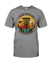 i like beer Disc golf Premium Fit Mens Tee tile