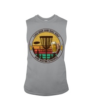 i like beer Disc golf Sleeveless Tee tile