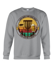 i like beer Disc golf Crewneck Sweatshirt tile