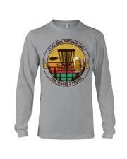 i like beer Disc golf Long Sleeve Tee tile